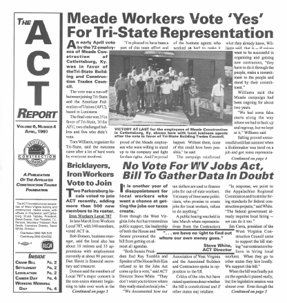 April 1997 Newsletter Volume 06