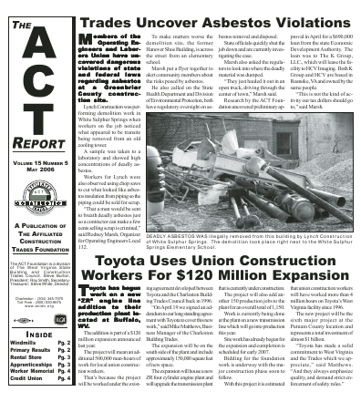 May 2006 – Volume 15