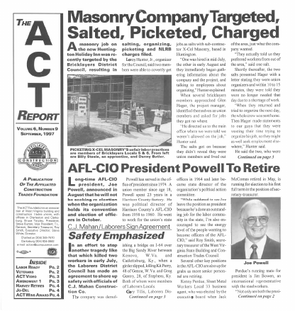 September 1997 Newsletter Volume 09