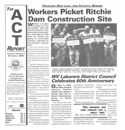 September 2000 Newsletter Volume 09