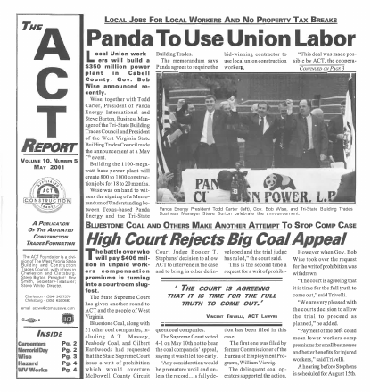 May 2000 Newsletter Volume 10