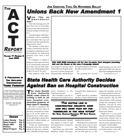 June 2002 Newsletter Volume 11