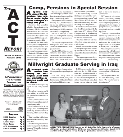 February 2005 Newsletter Volume 14