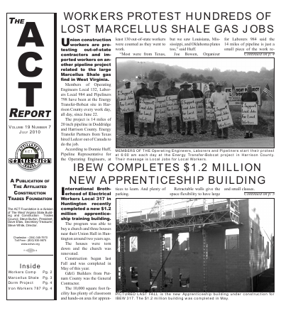 July 2010 Newsletter Volume 19