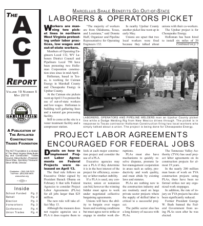 May 2010 Newsletter Volume 19